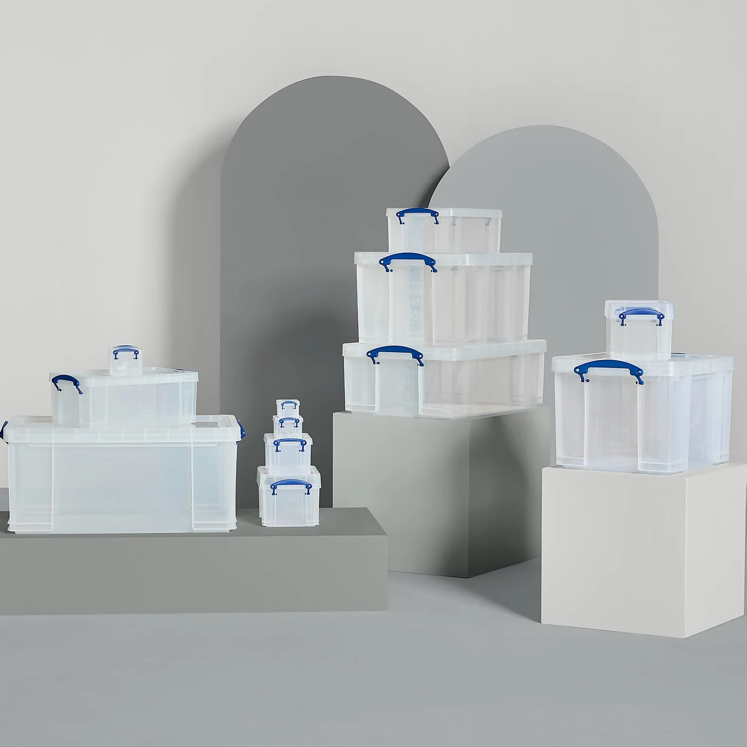 Really Useful Storage Box - Clear - 42L - Image 4