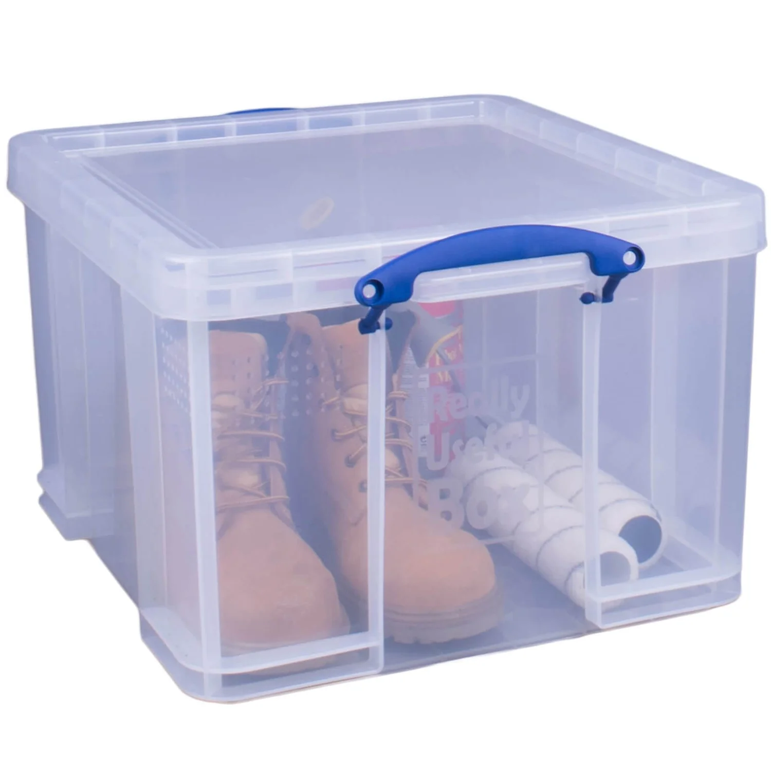 Really Useful Storage Box - Clear - 42L - Image 2