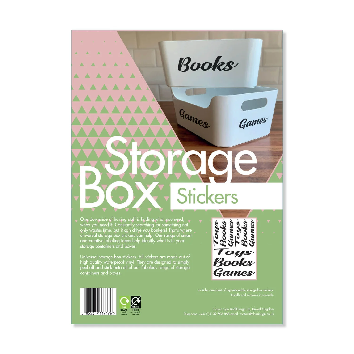 Box Stickers Toys And Books - Image 2