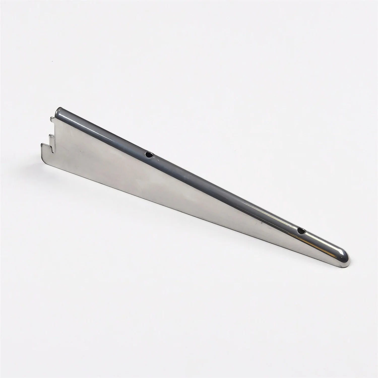 Twin Slot Shelving Kit - 1219mm Krome Twinslot And 120mm Brackets - Chrome Effect - Image 2