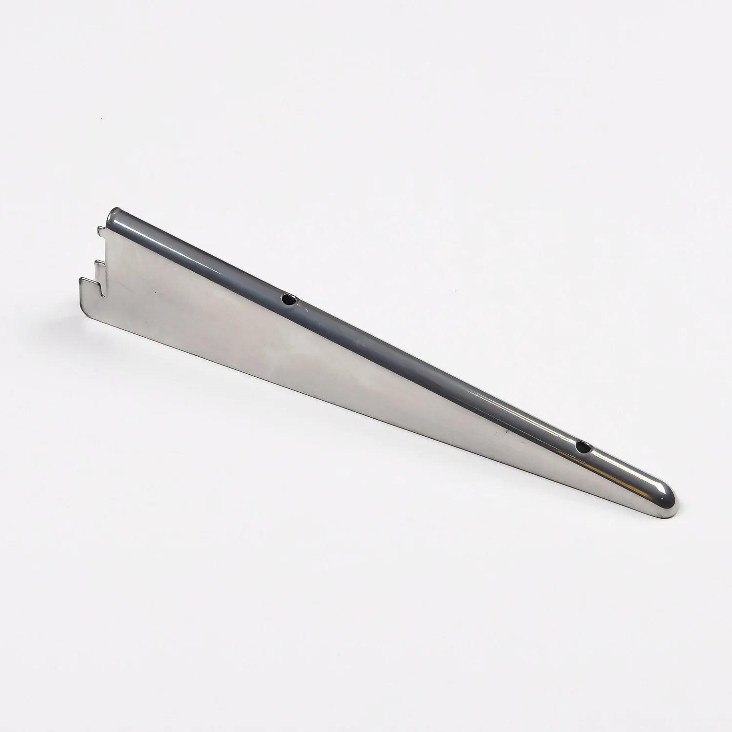 Twin Slot Shelving Kit - 1600mm Krome Twinslot And 368mm Brackets - Chrome Effect - Image 2