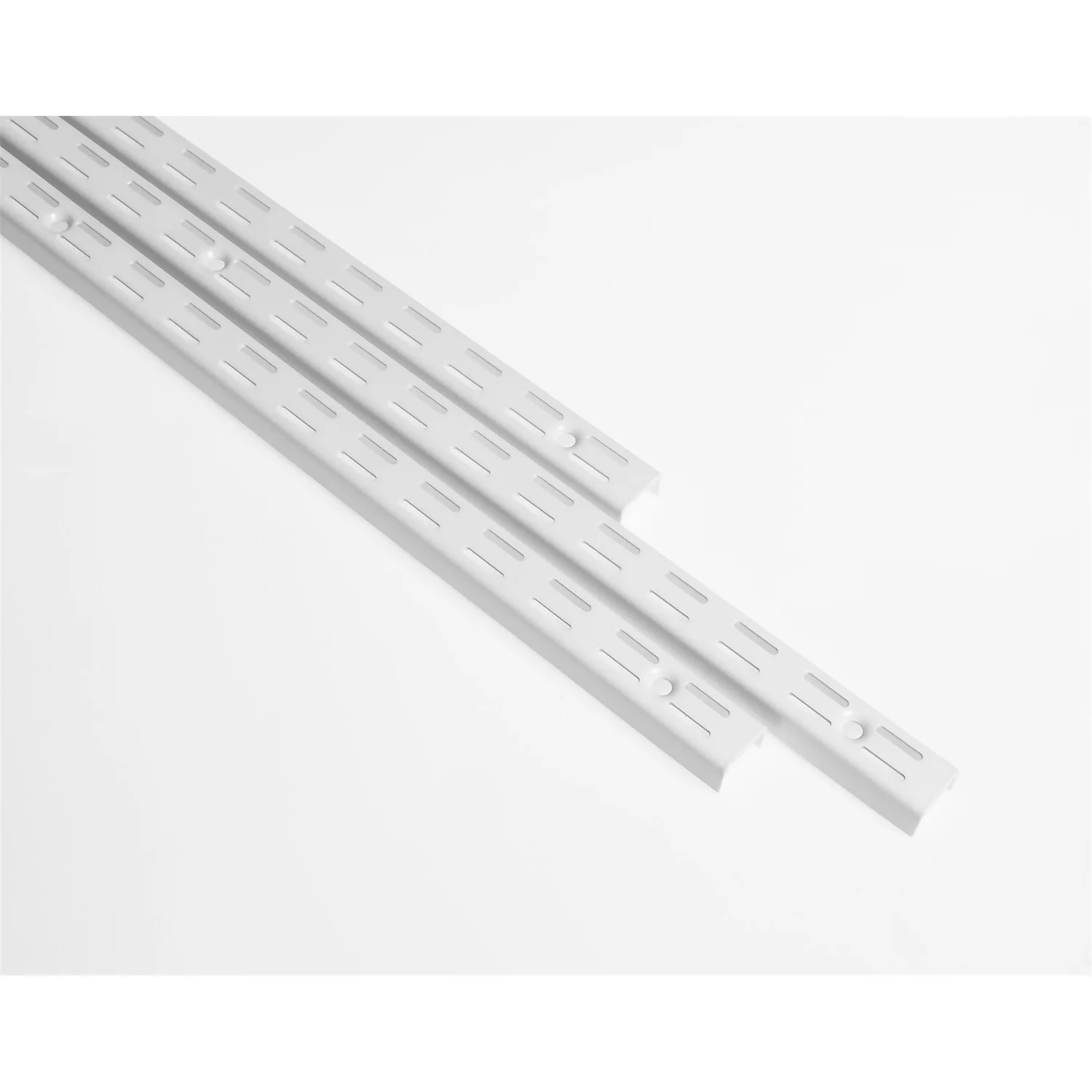 Anti-bacterial Twin Slot Shelving Kit - 1600mm White Twinslot And 270mm Brackets - White