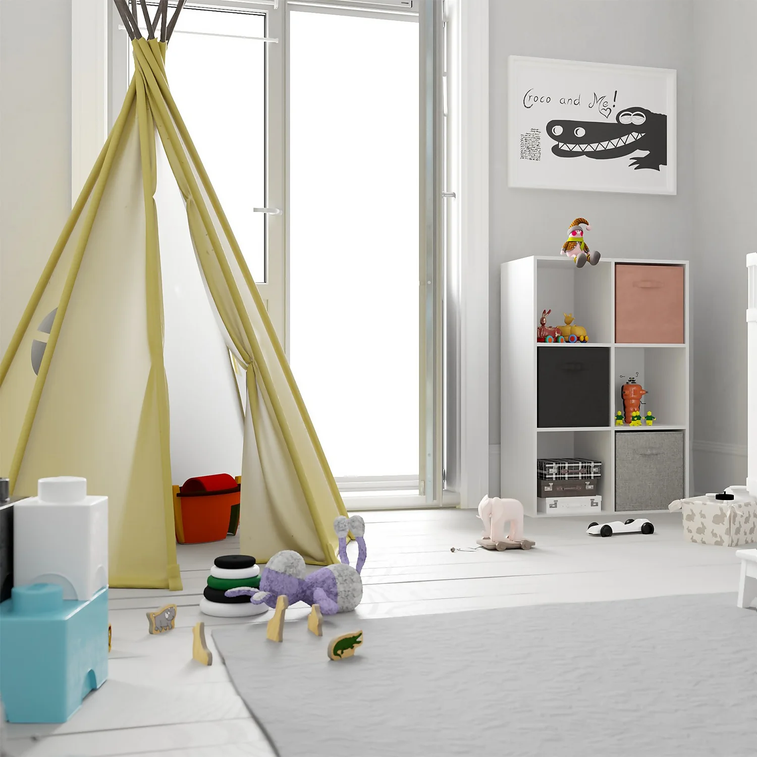 Living Elements Compact Cube Premium Woven Insert - Taupe - Image 2