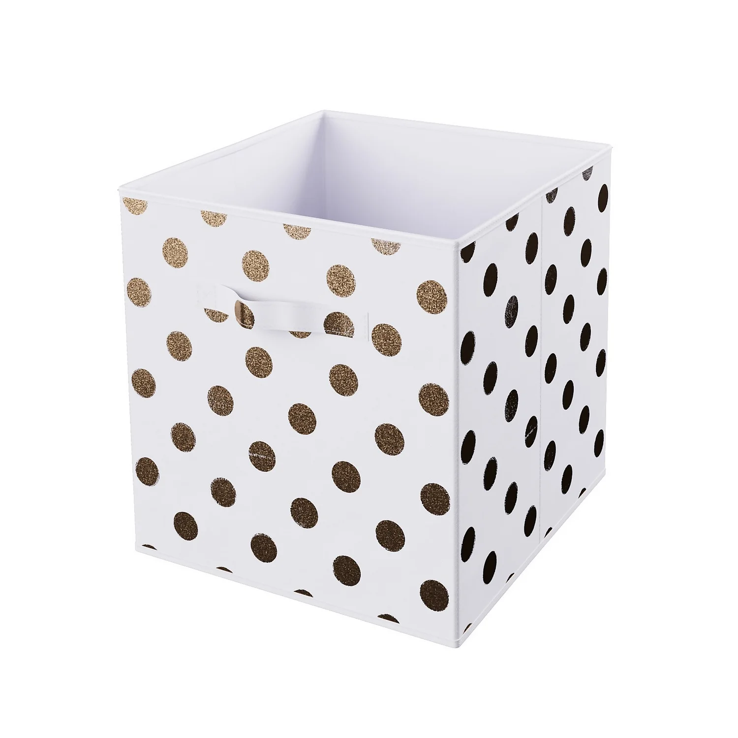 Living Elements Compact Cube Foil Spot Insert - White & Gold
