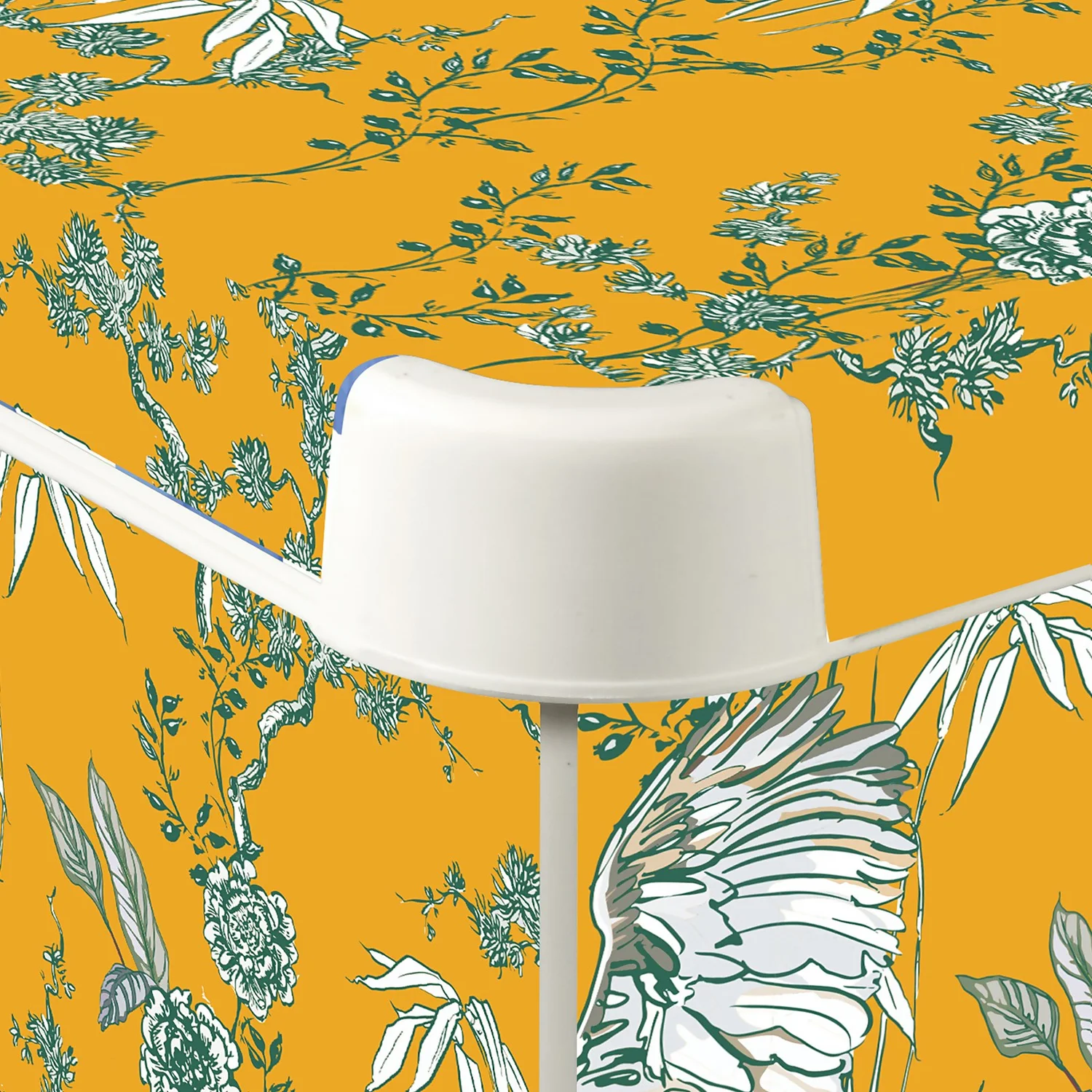 Curver Stockholm Stork Deco Storage Box - Yellow - 22L - Image 5