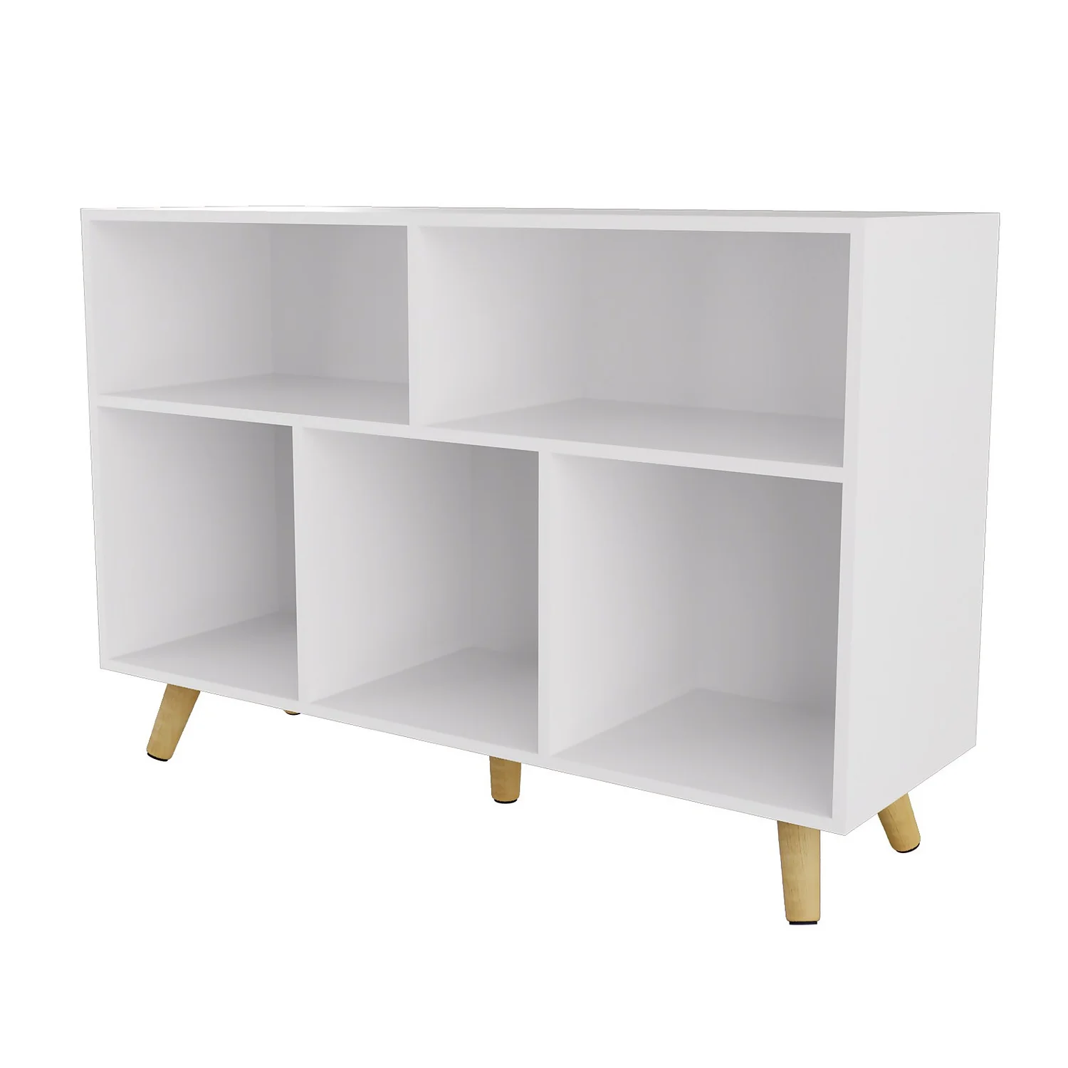 Kids Compact Storage Unit With Legs - White