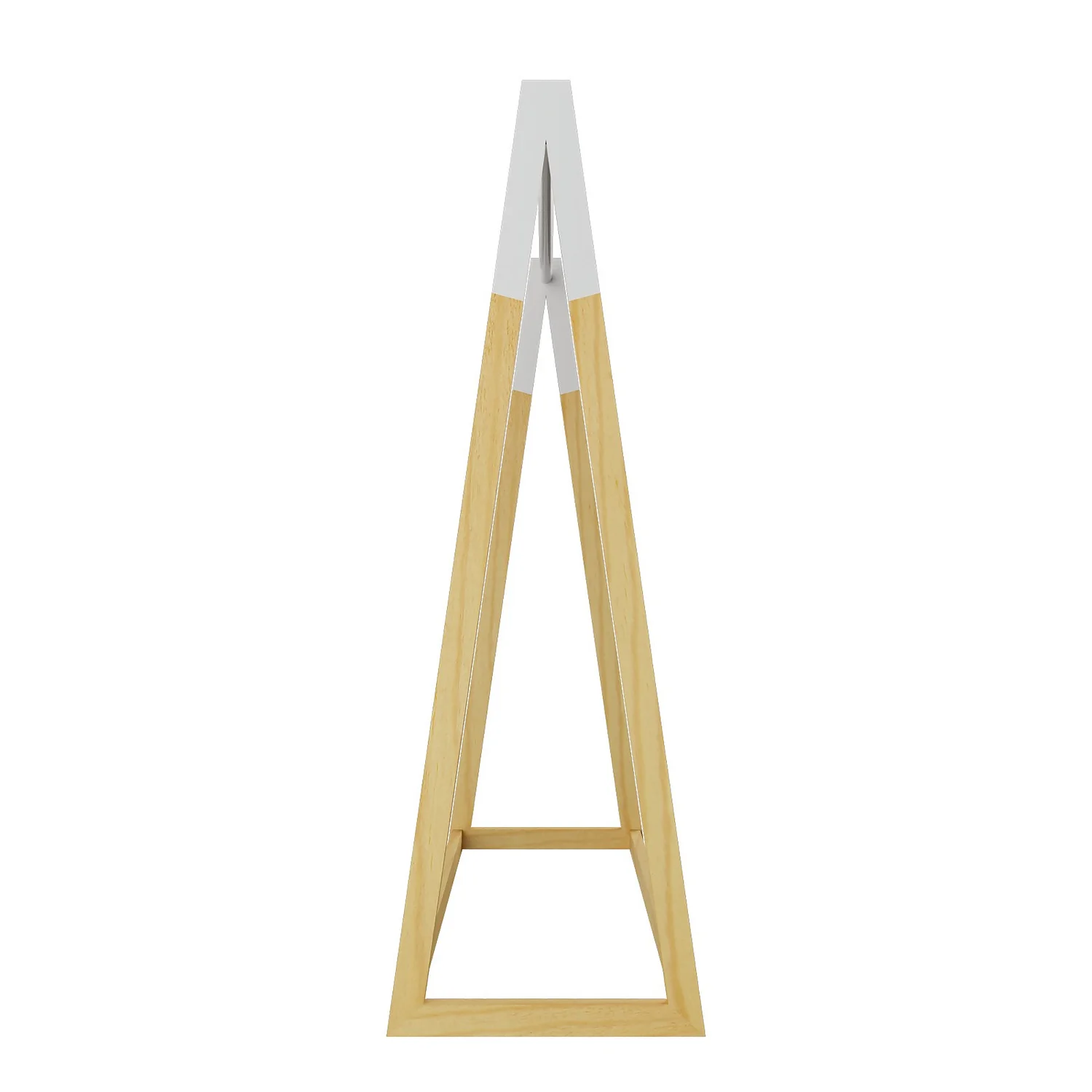 Kids A-Frame Clothes Rail - Natural & White - Image 5